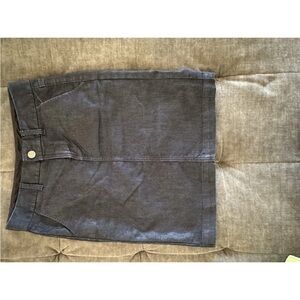 Banana republic dark wash jean skirt size 4